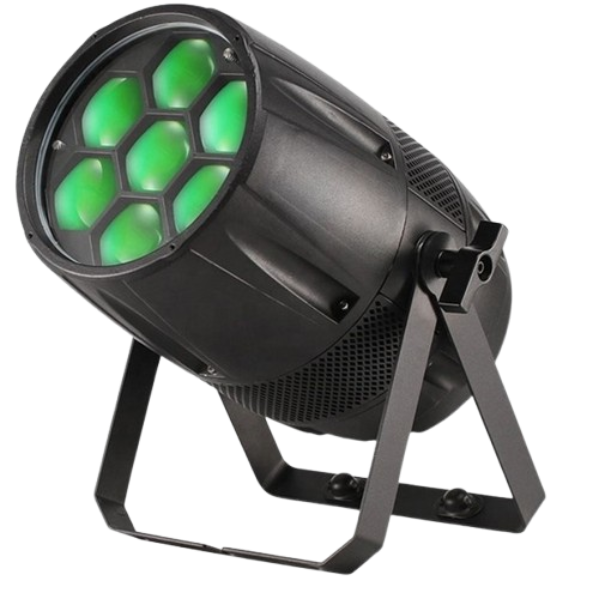 7*40W waterproof focusing Par