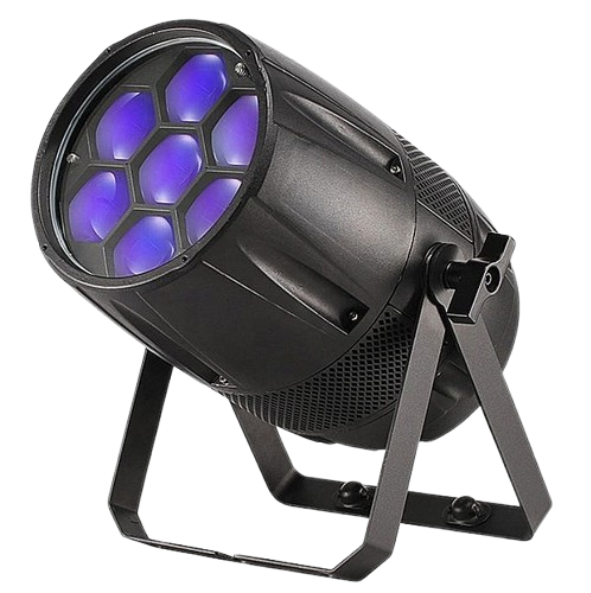 7*40W waterproof focusing Par